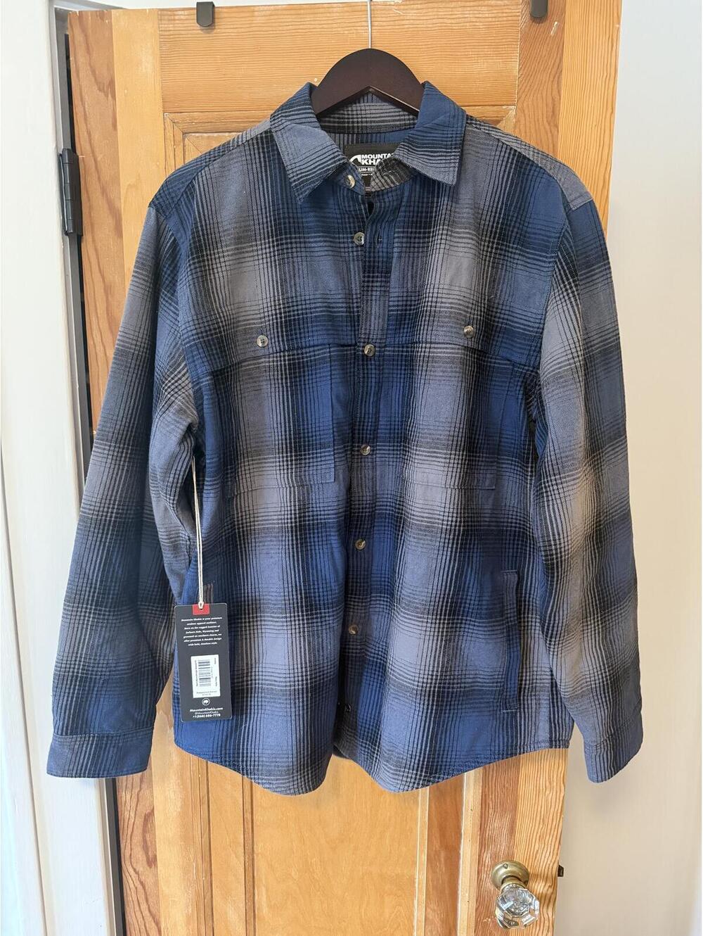 Mountain Khakis Men's Boone Shirtjacket Relaxed Fit Size Medium